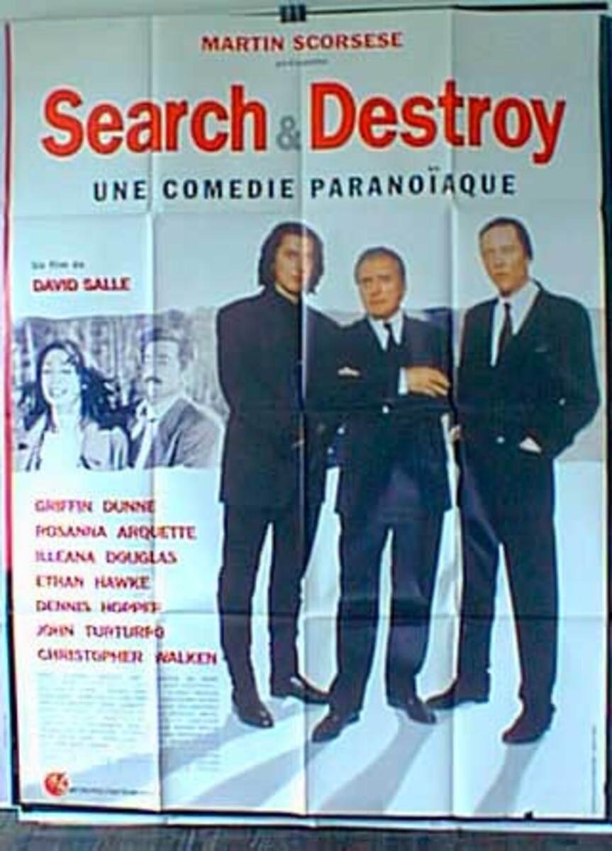 Search and Destroy Original French Movie Poster
