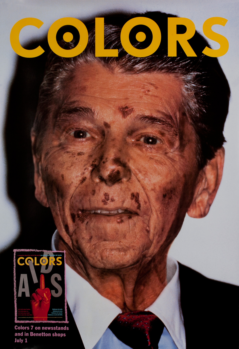 Benetton Colors - Ronald Reagan with AIDS