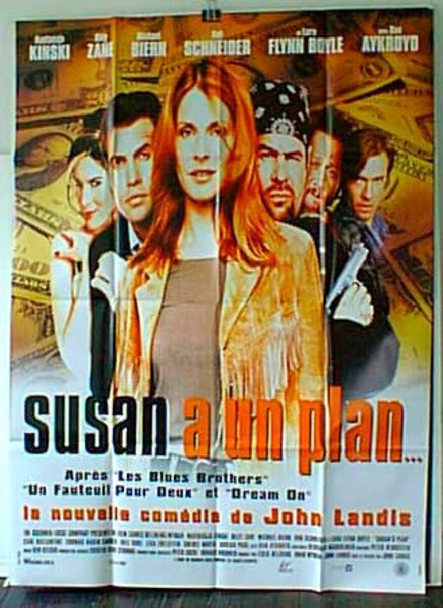 Susans Plan Original French Movie Poster