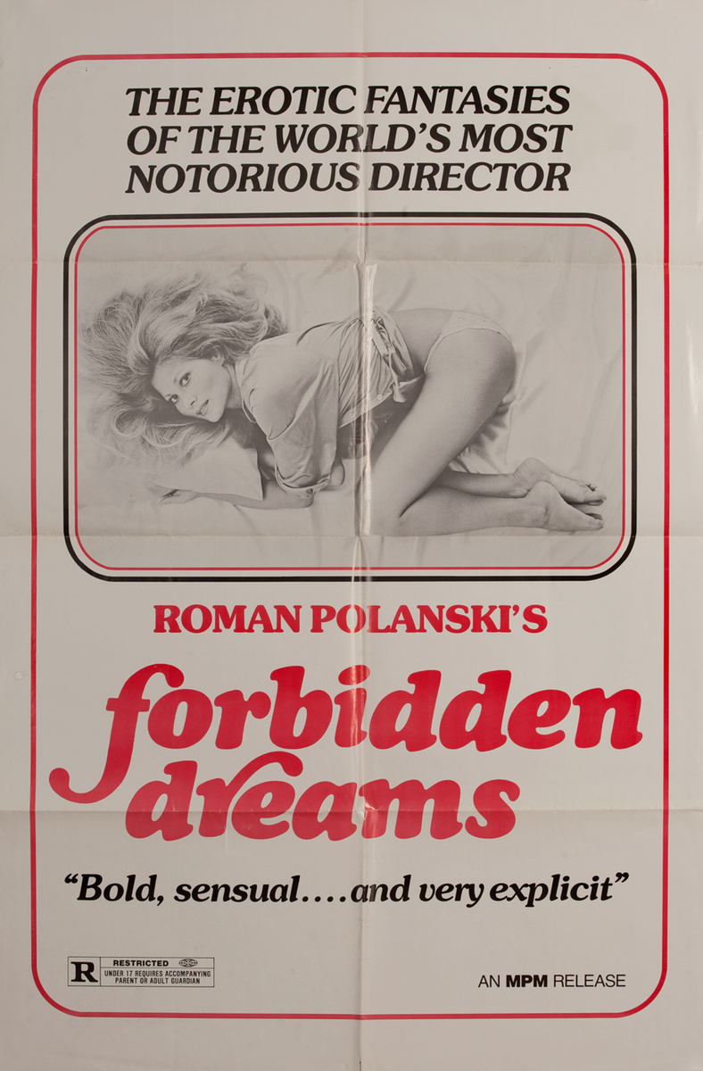 Forbidden Dreams, 1 sheet movie poster