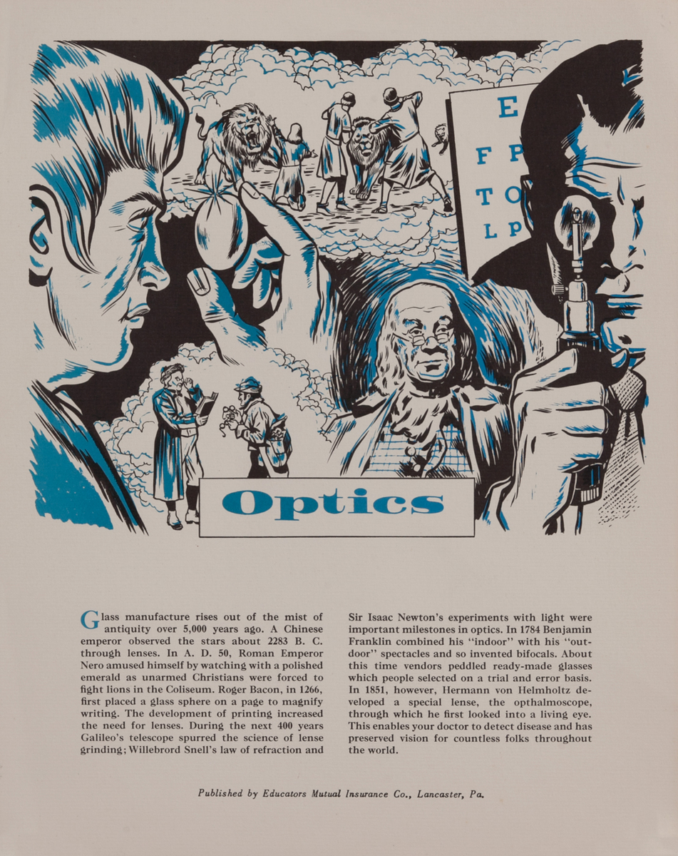 Optics, Mutual Insurance Health Poster 