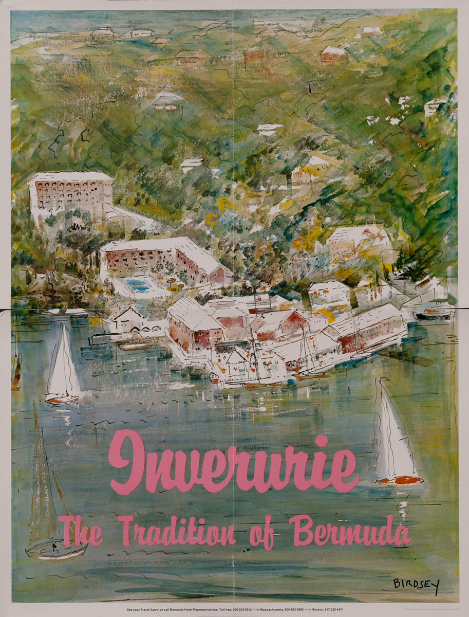 Inverurie The Tradition of Bermuda Travel Poster