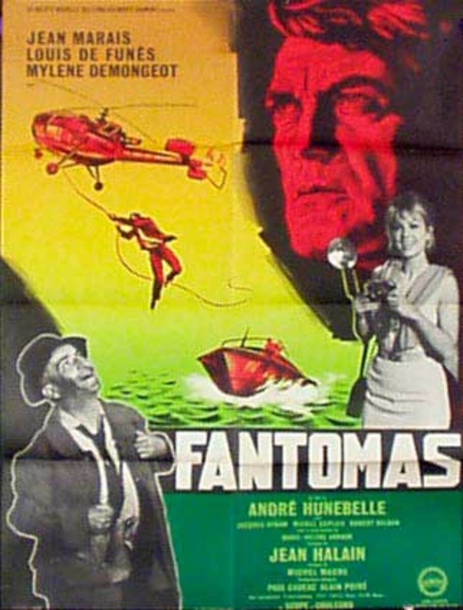 Fantomas Original Movie Poster
