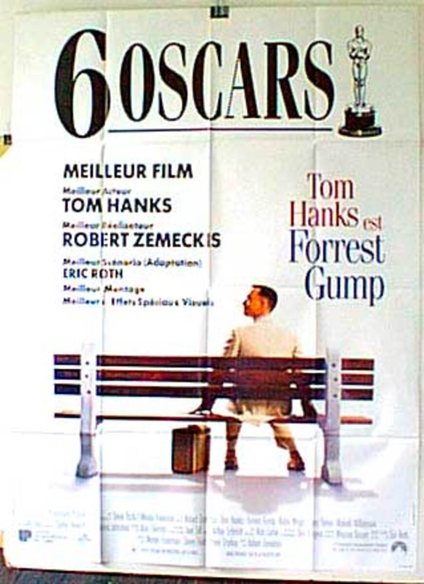Forrest Gump Original French Movie Poster