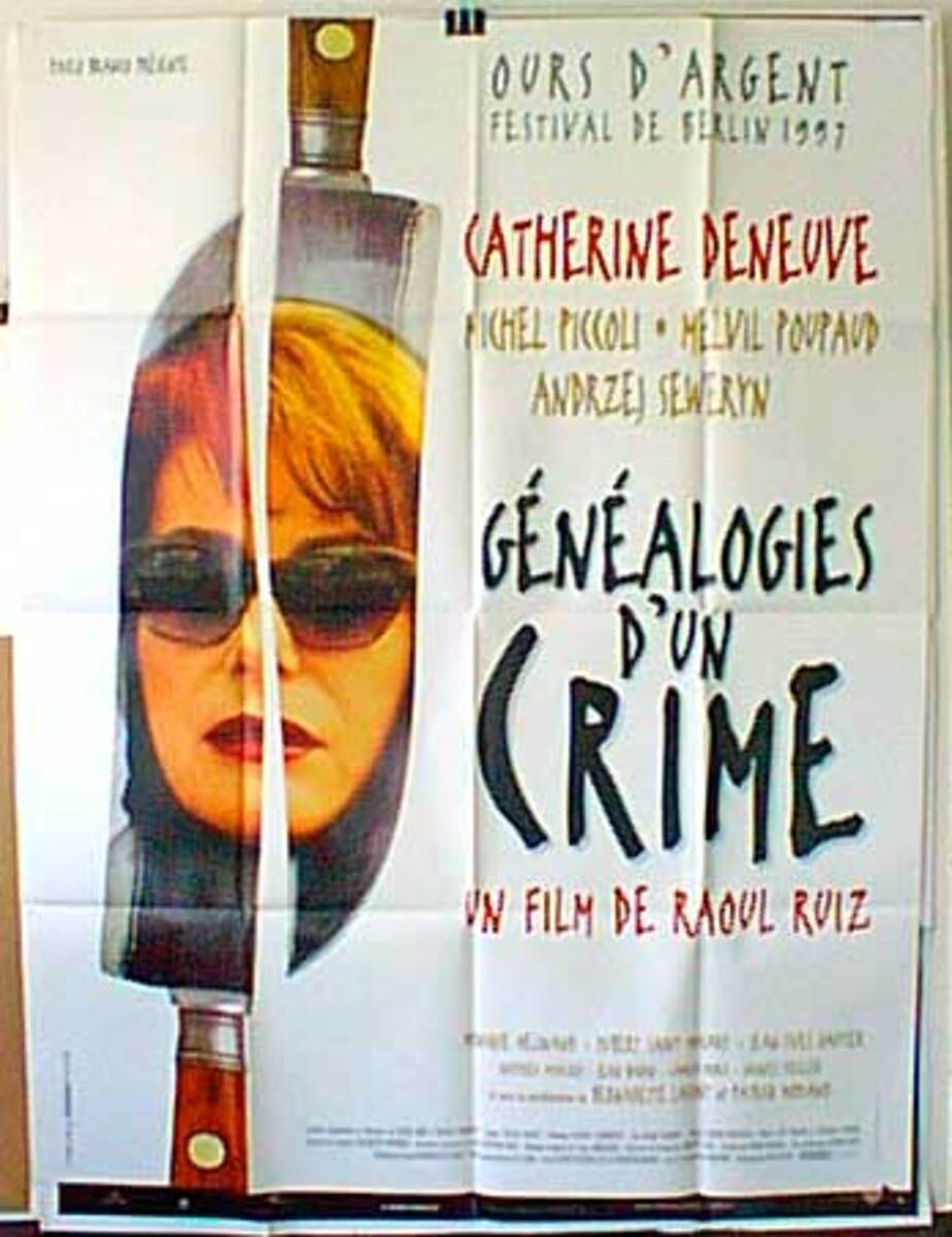 Scene of a Crime Original French Movie Poster