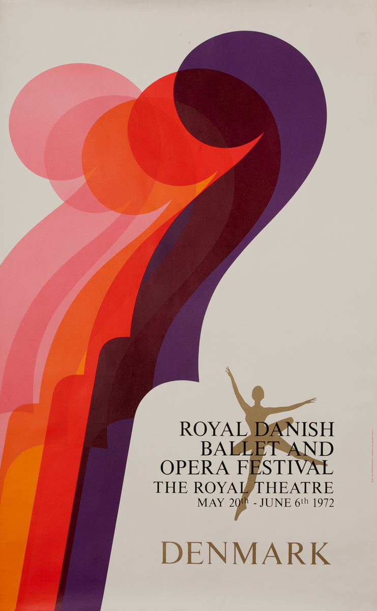 Royal Danish Ballet and Opera Festival 1972 Copenhagen Denmark