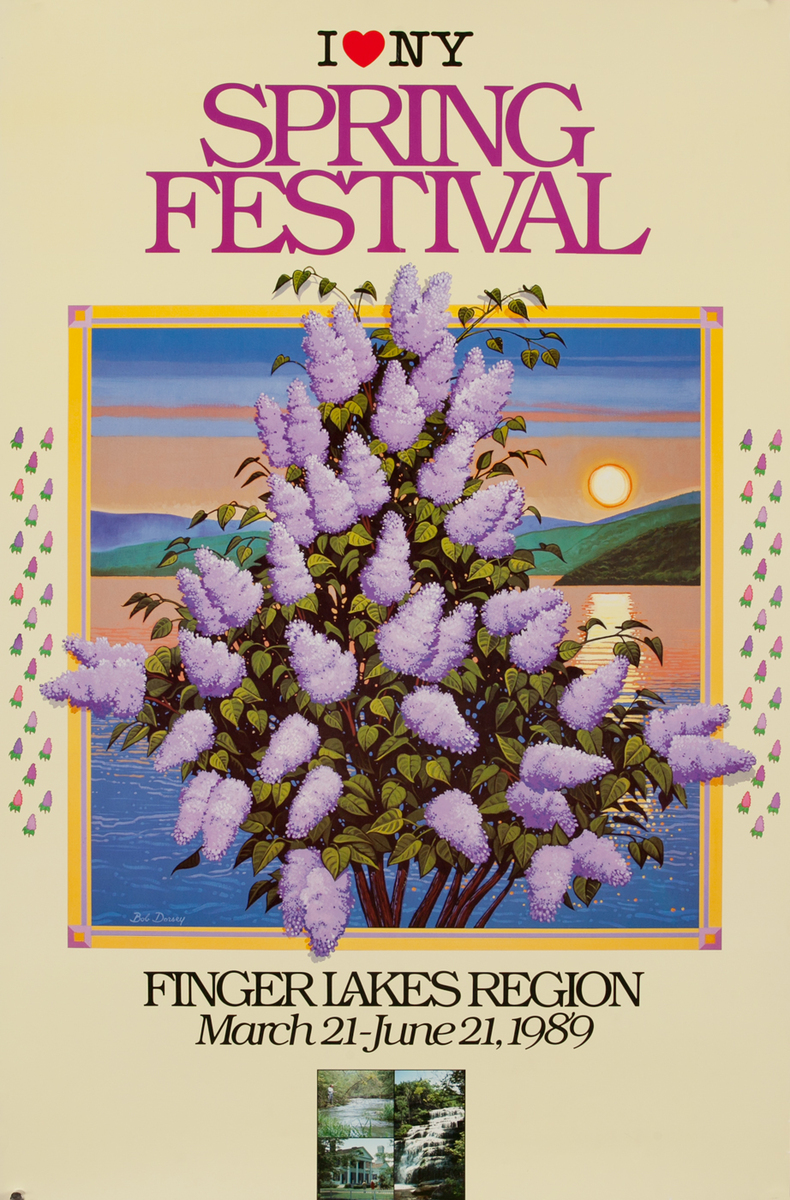 I Love New York Spring Festival Poster