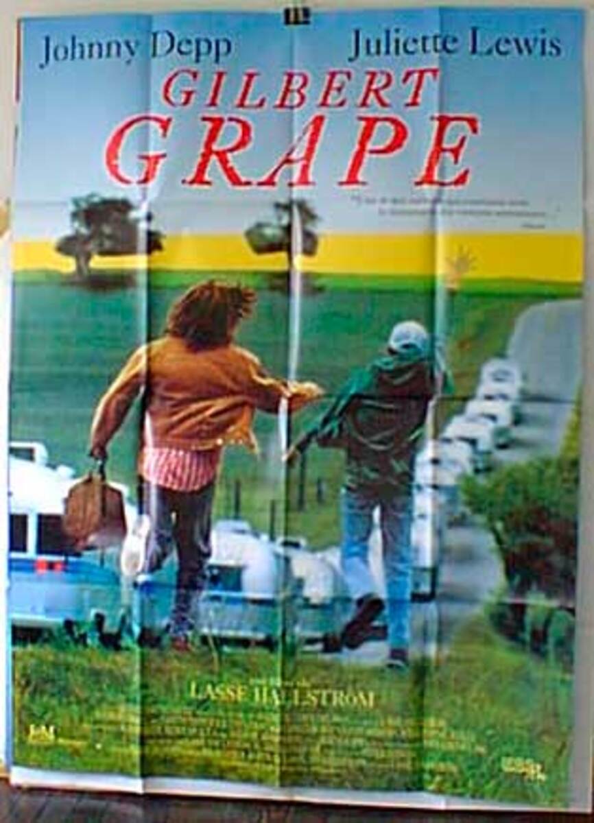 What's Eating Gilbert Grape Original French Movie Poster