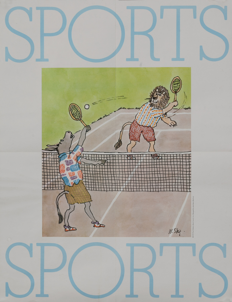 Sports- Children's Book Council Literacy Poster