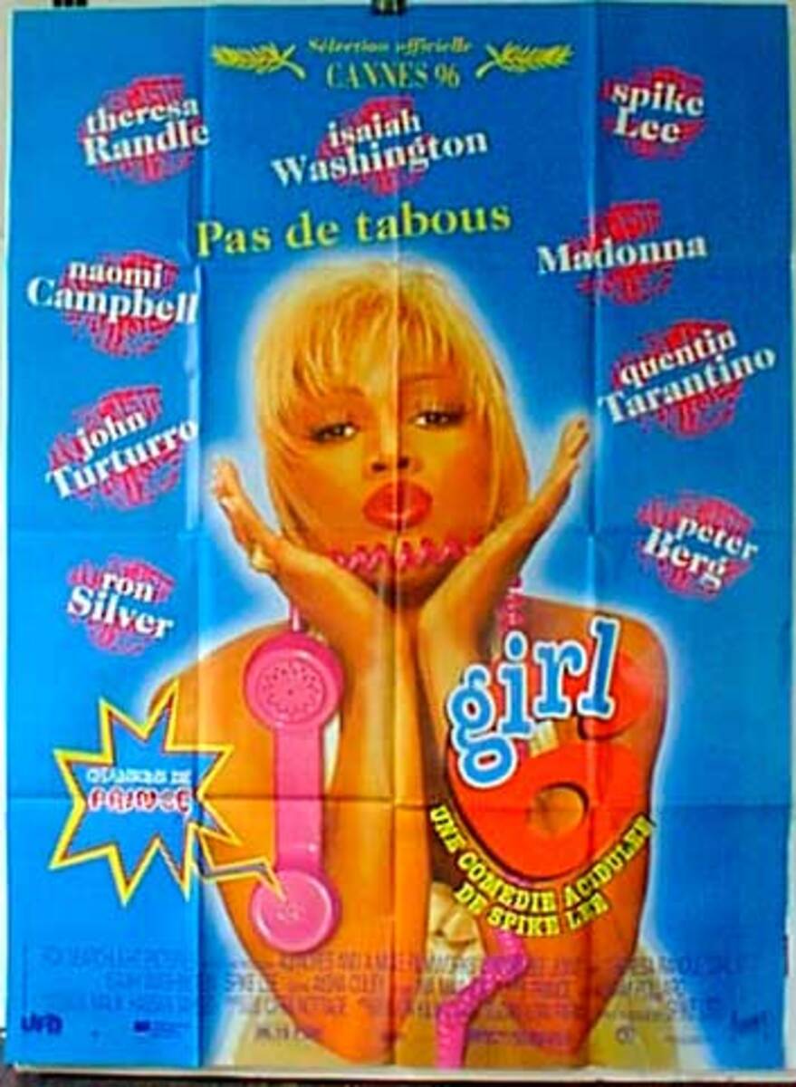 Girl 6 Original French Movie Poster