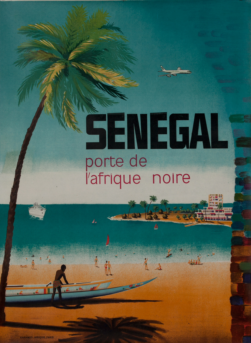 Senegal porte de l'afrique noire - Travel Poster