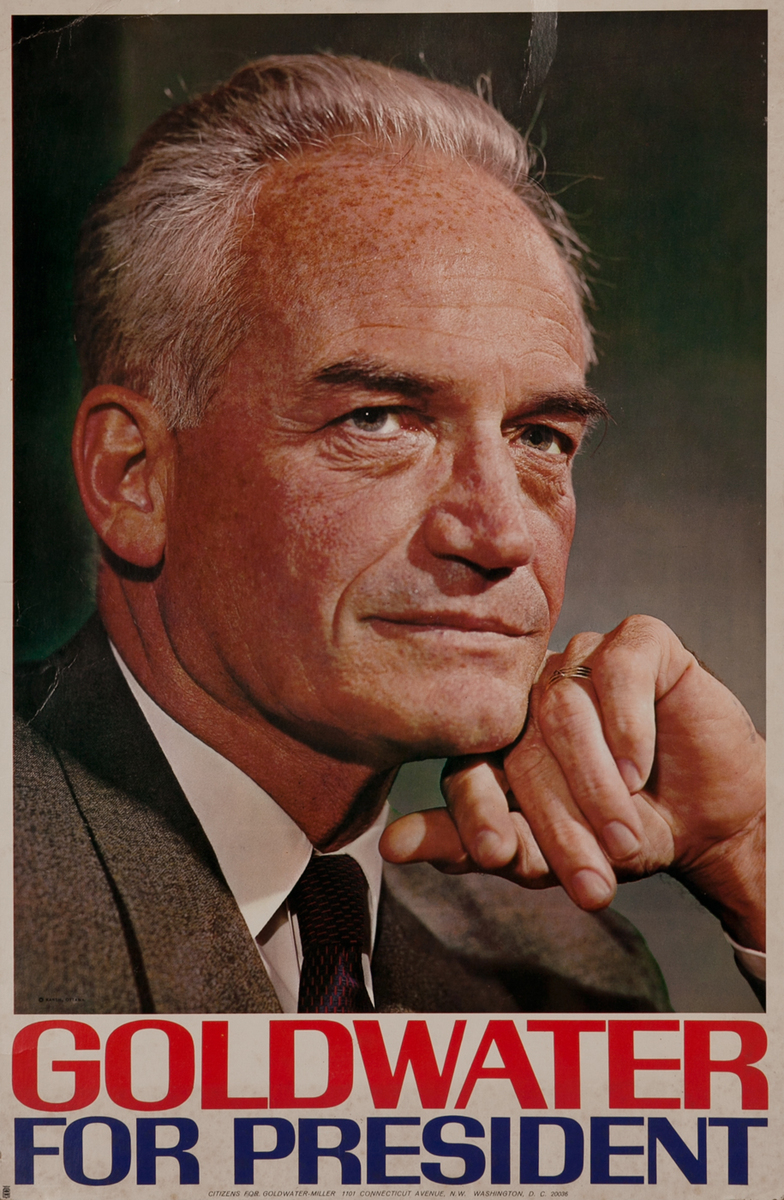 Goldwater For President Campaign Poster