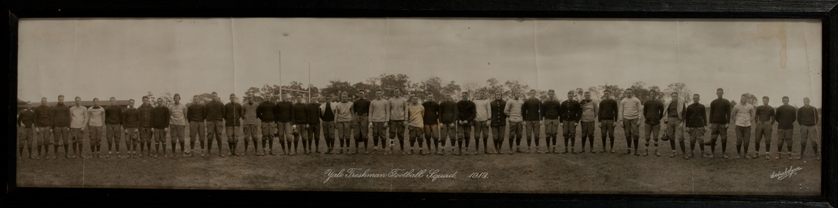 1913 Yale Freshman Football Squad Long photo