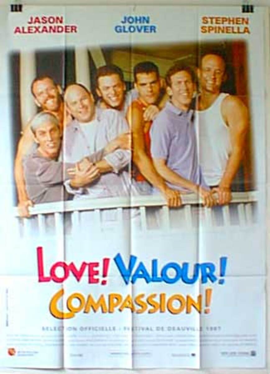 Love Valour Compassion Original French Movie Poster