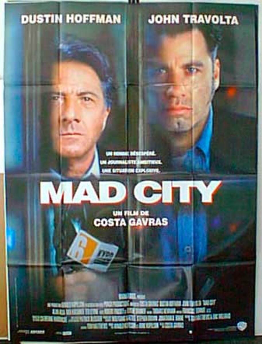 Mad City Original French Movie Poster
