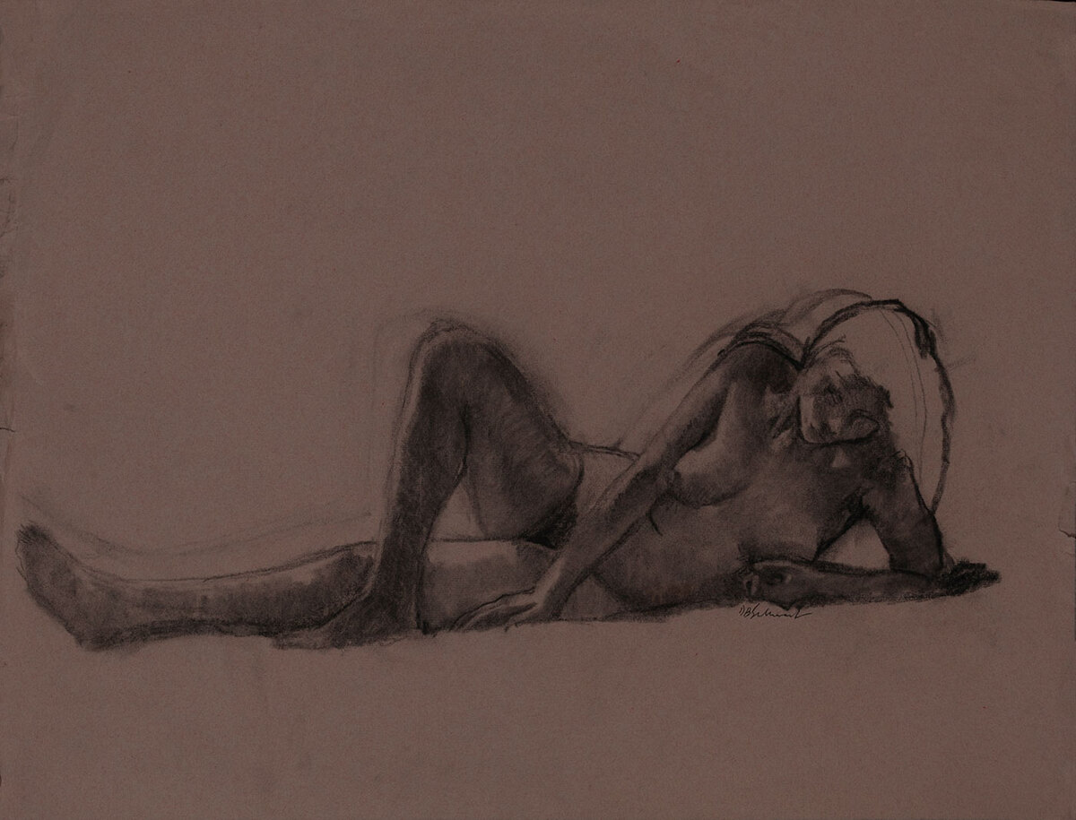 Charcoal sketch Nude