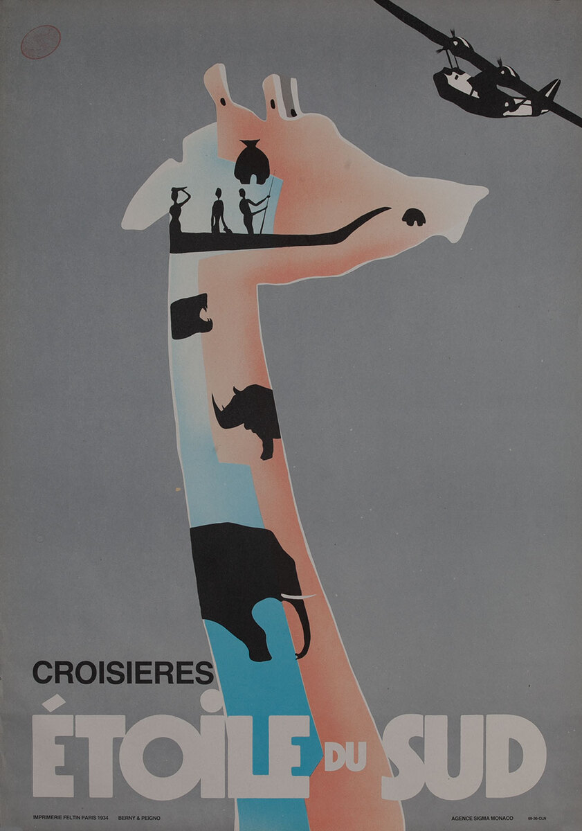 Croisieres Etoile Sud Travel poster