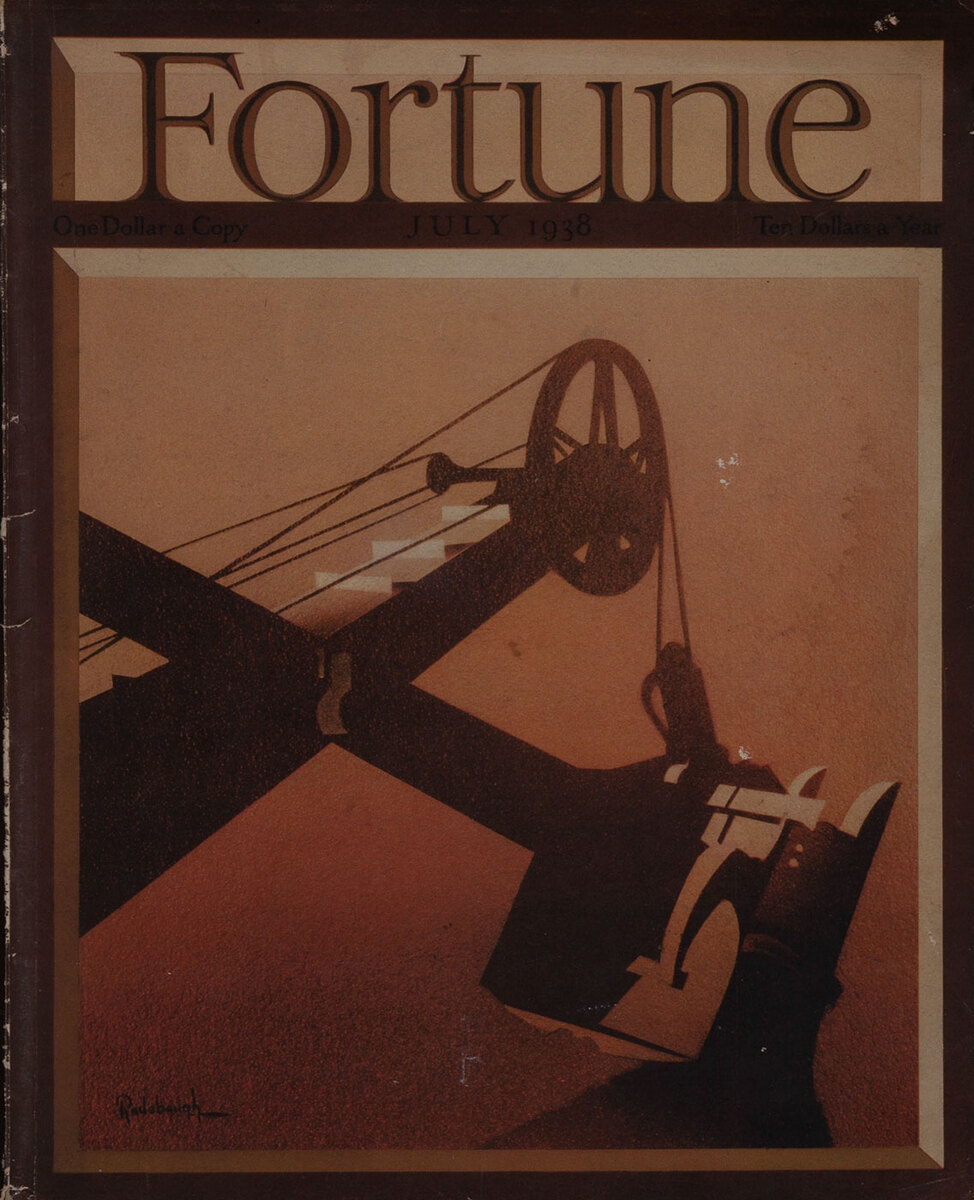 Fortune Magazine Cover July 1938