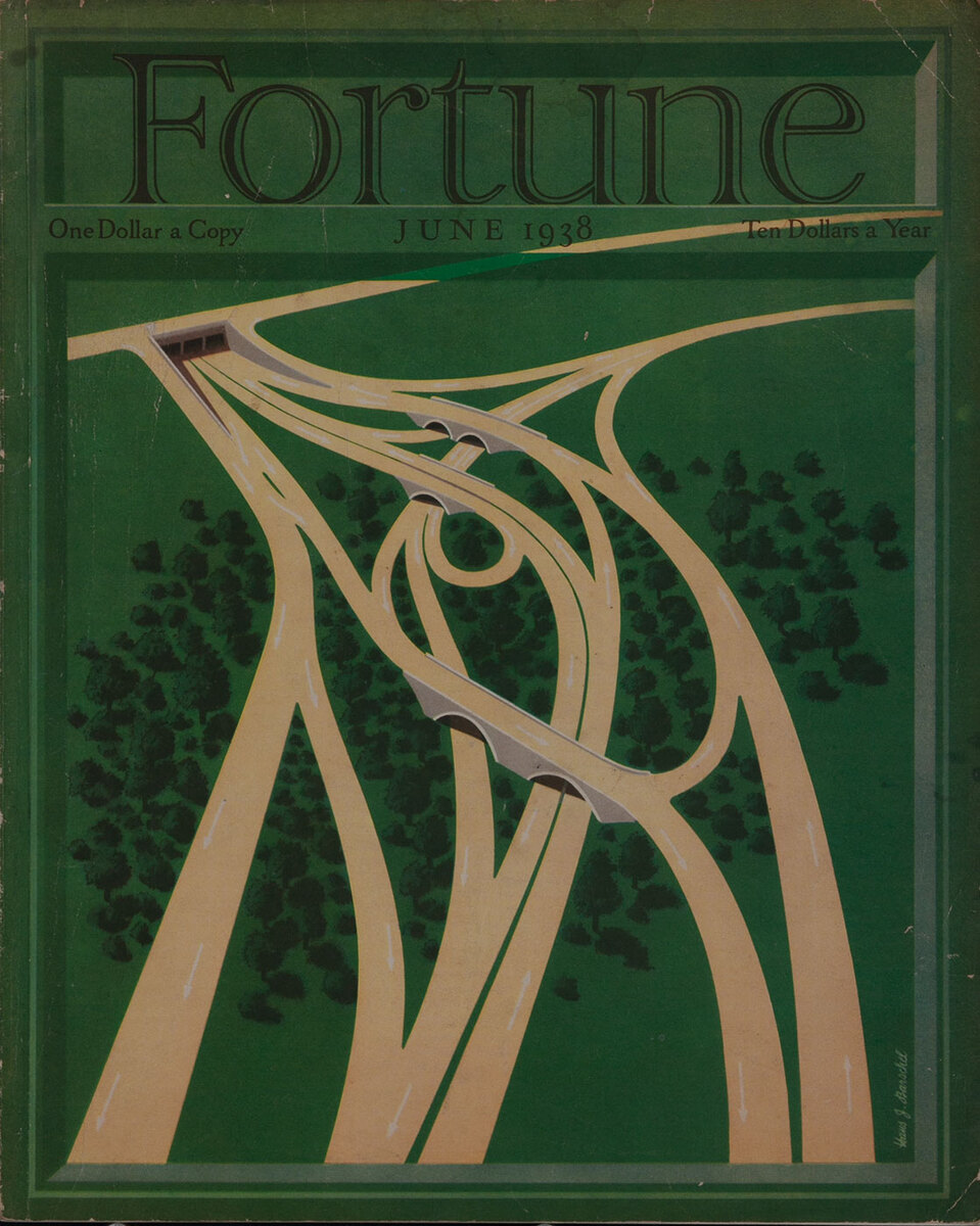 Fortune Magazine Cover Jume 1938