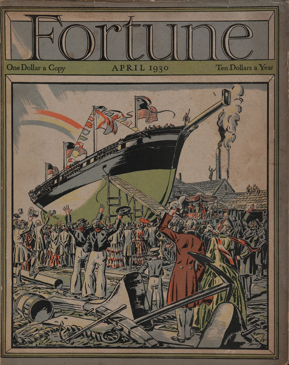 Fortune Magazine Cover April 1931