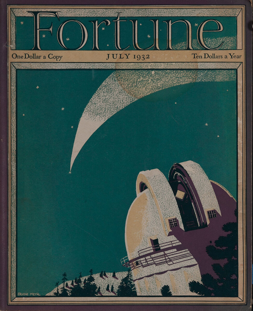 Fortune Magazine Cover July 1932