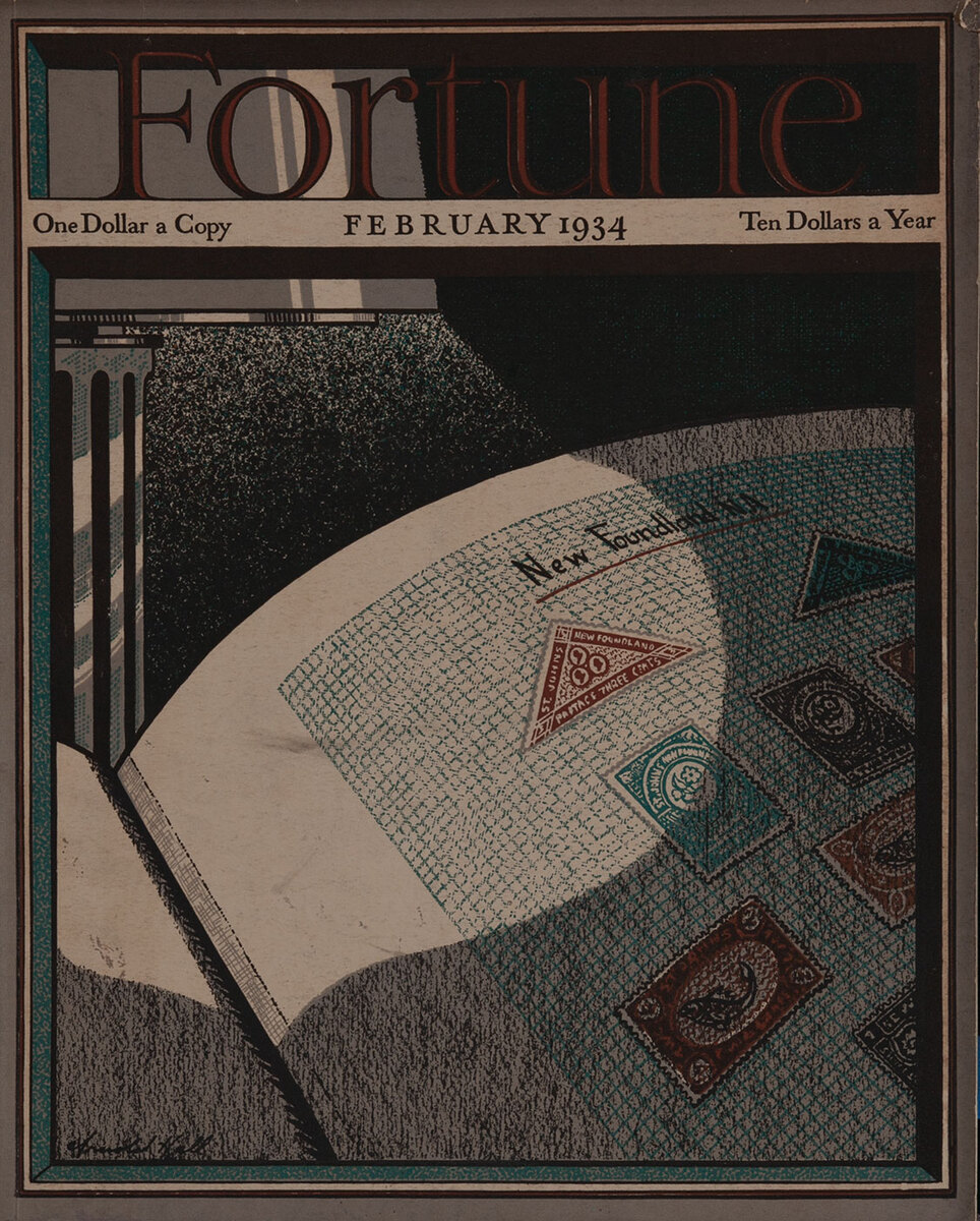 Fortune Magazine Cover February 1934