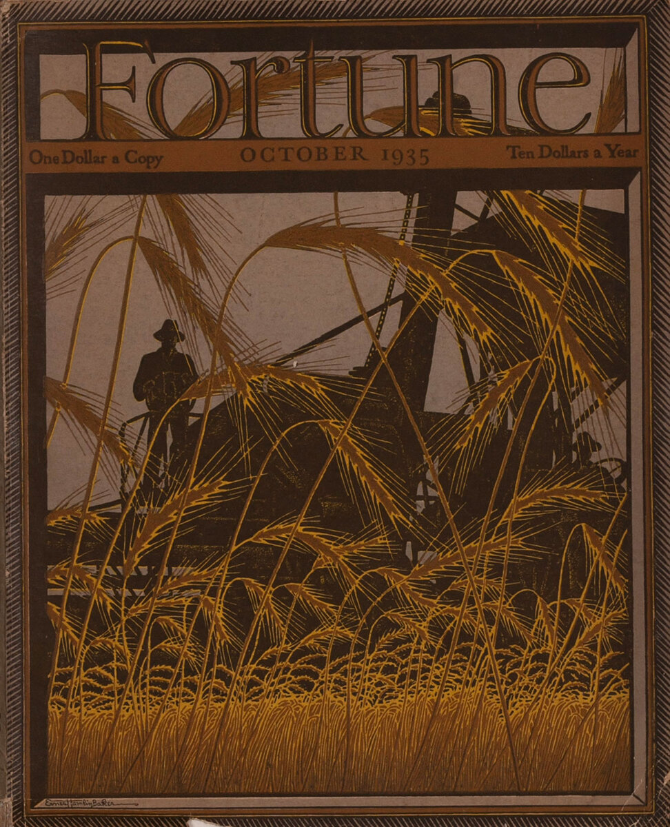 Fortune Magazine Cover October 1935