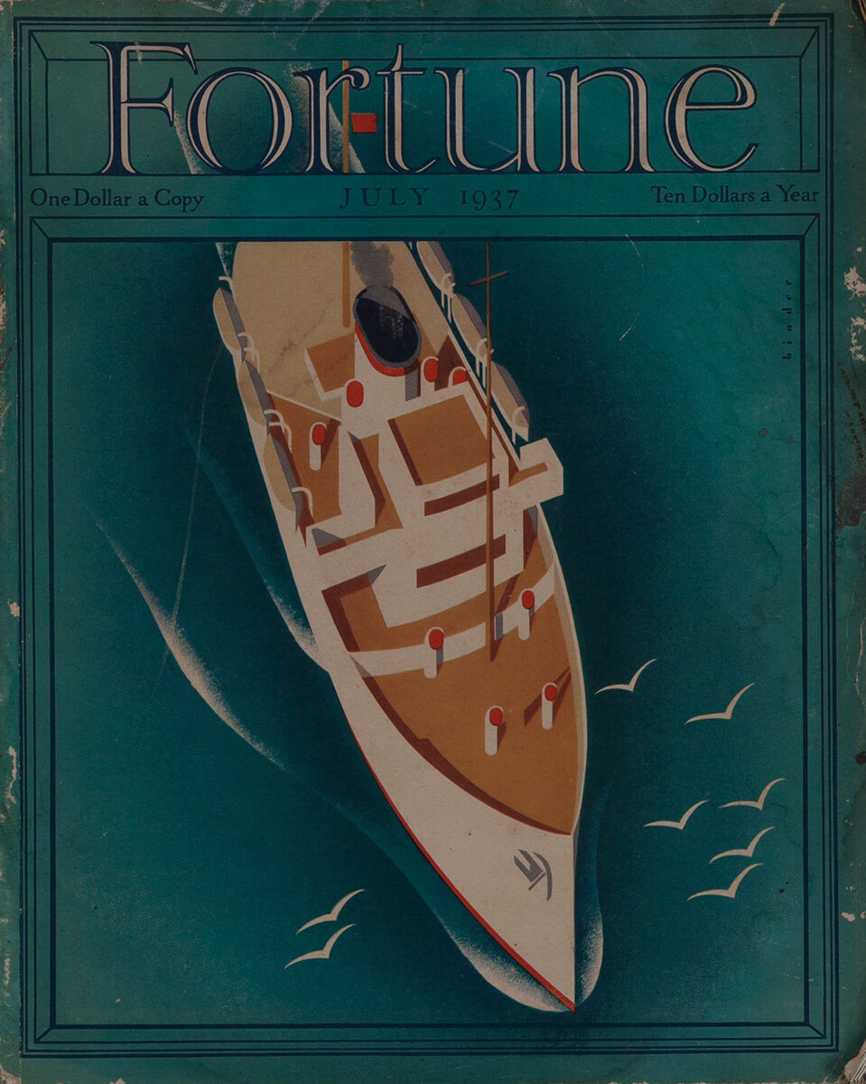 Fortune Magazine Cover July 1937