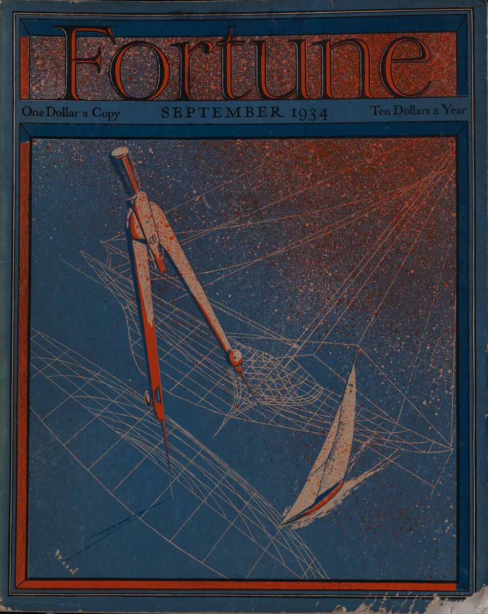 Fortune Magazine Cover September 1934
