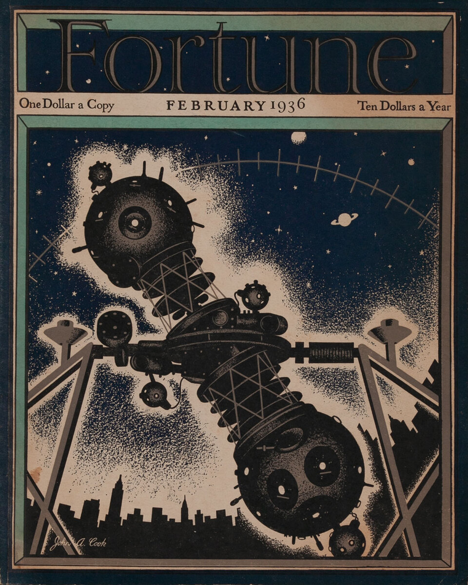 Fortune Magazine Cover February 1936