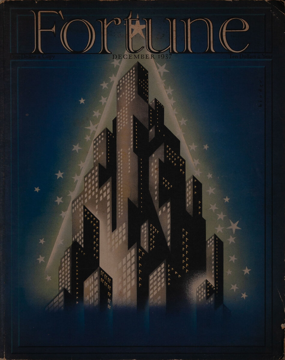 Fortune Magazine Cover December 1937