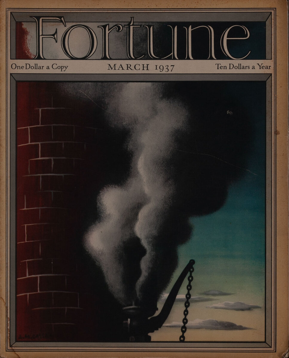Fortune Magazine Cover March 1937