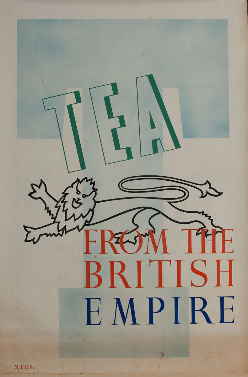 Tea from the British Empire, 1939  1939 San Francisco World Trade Fair Poster