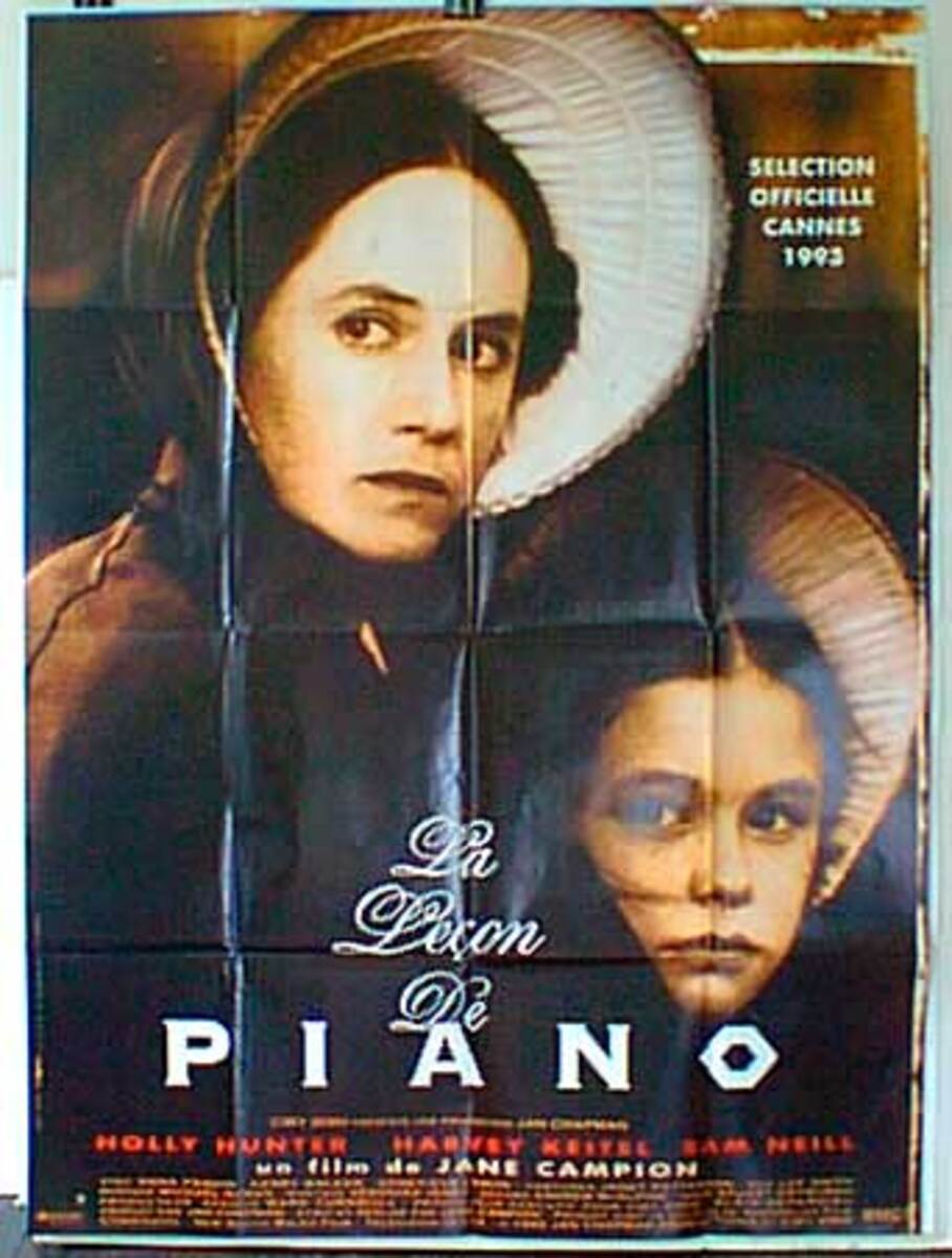 The Piano Original French Movie Poster