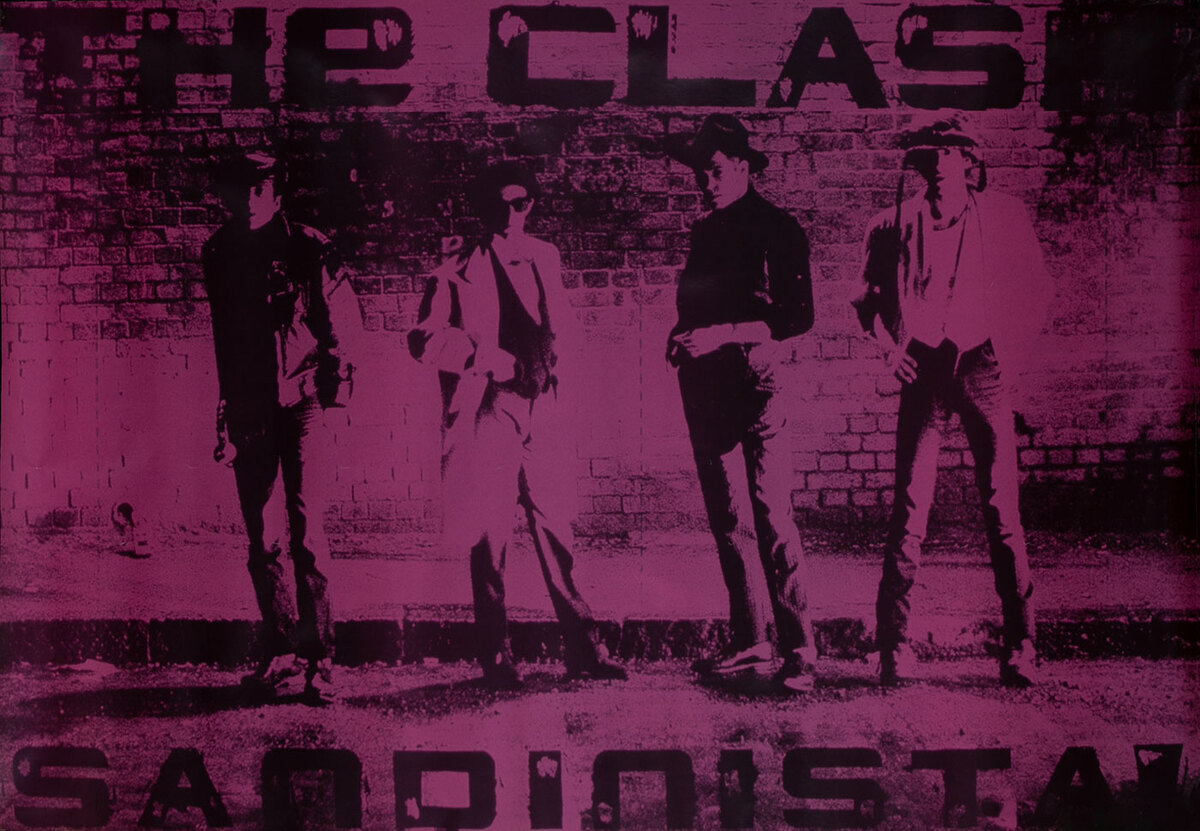 The Clash Sandinista Original Rock Poster