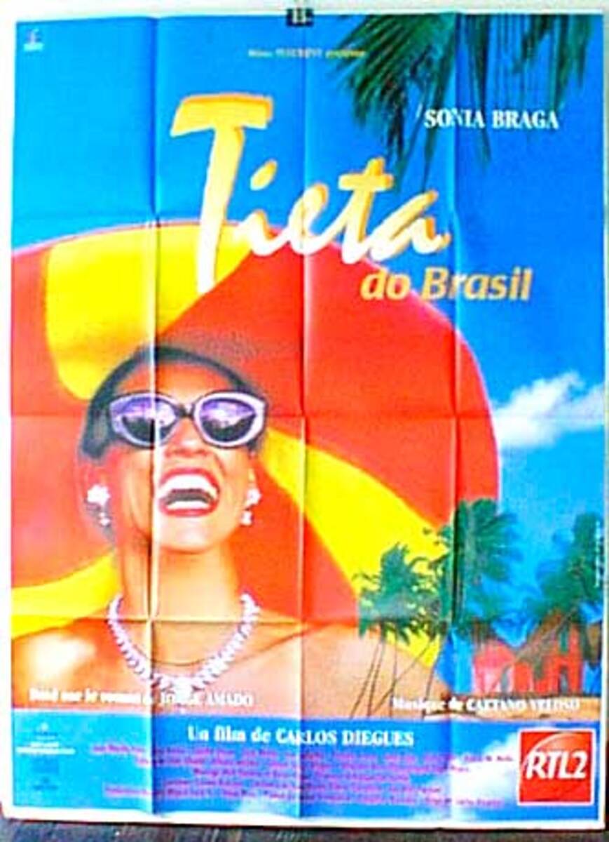 Tieto do Brasil Original French Movie Poster