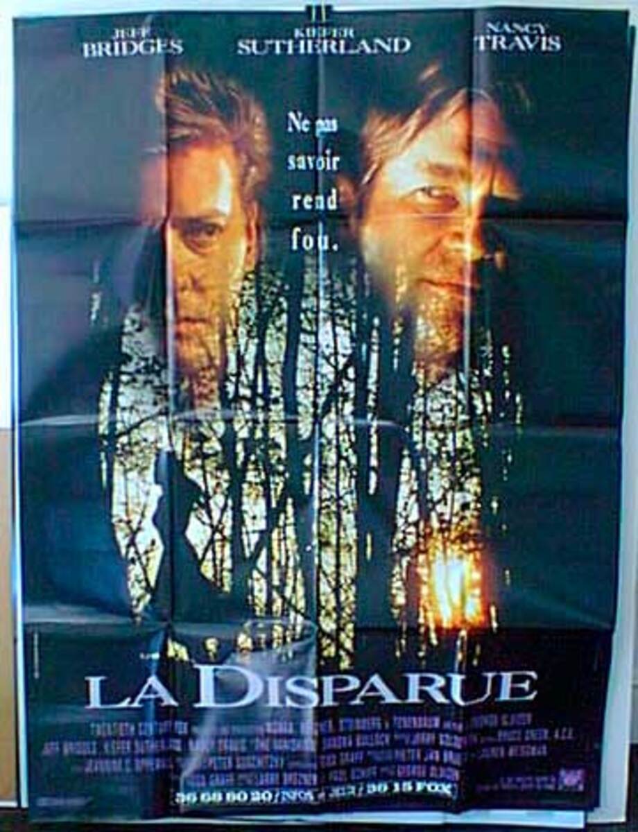 The Vanishing Original French Movie Poster