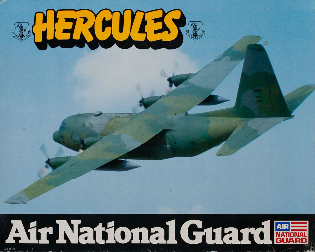 Hercules, Air National Gaurd Poster