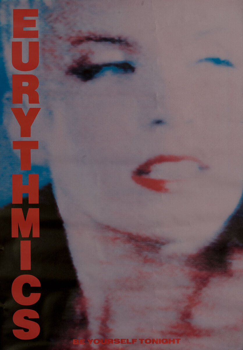 Be Yourself Tonight - Eurythmics Poster Annie Lennox
