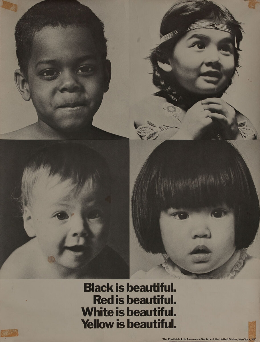 Black is Beautiful, Equitable Life Assurance Poster