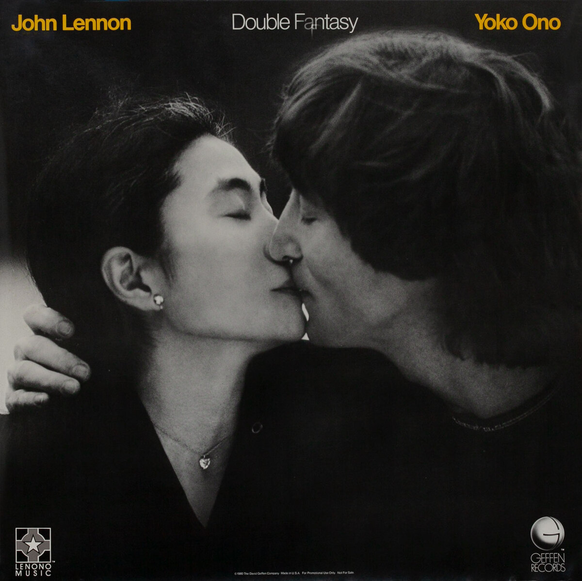 John Lennon adn Yoko Ono Doubel Fantasy Poster