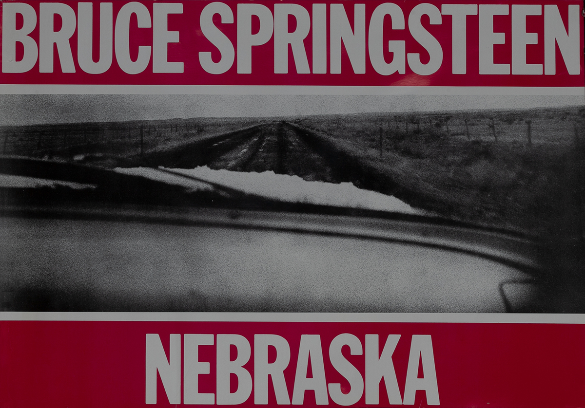 Bruce Springsteen Nebraska Tour Poster