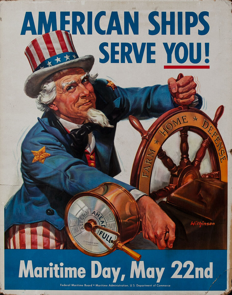 American Ships Serve You!,  Maritime Day 