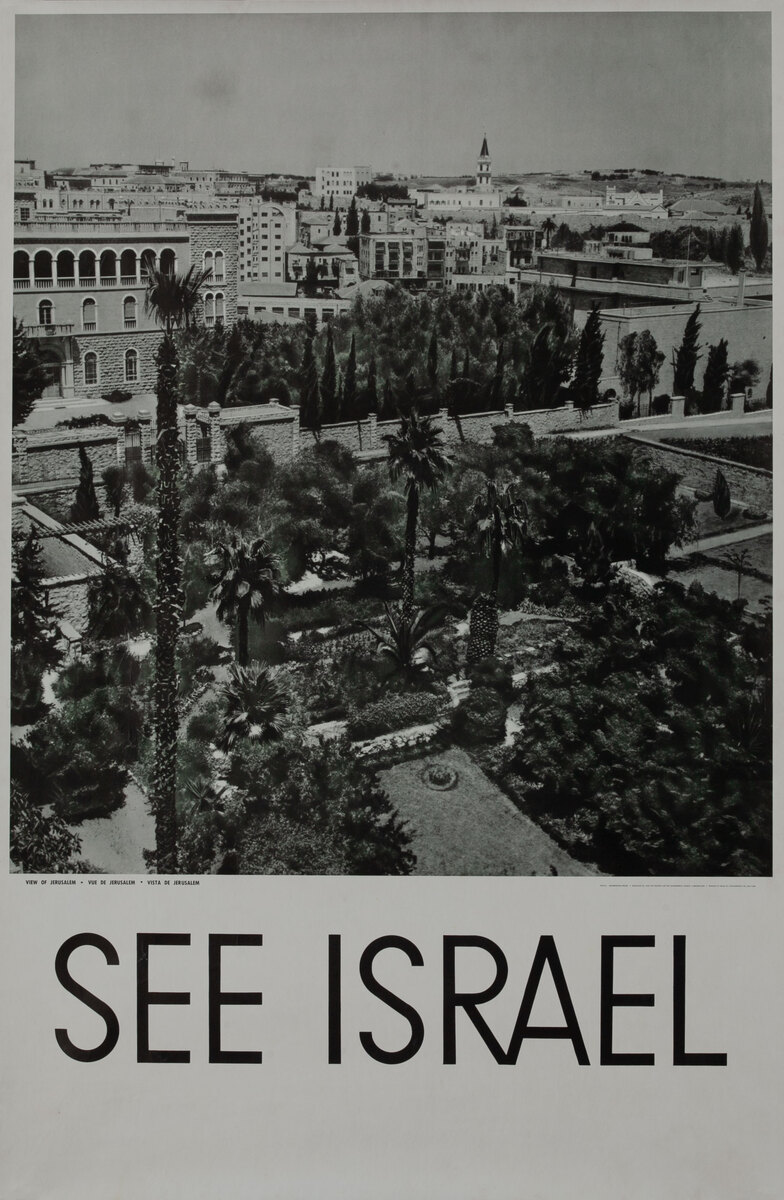 See Israel - View of Jerusalem