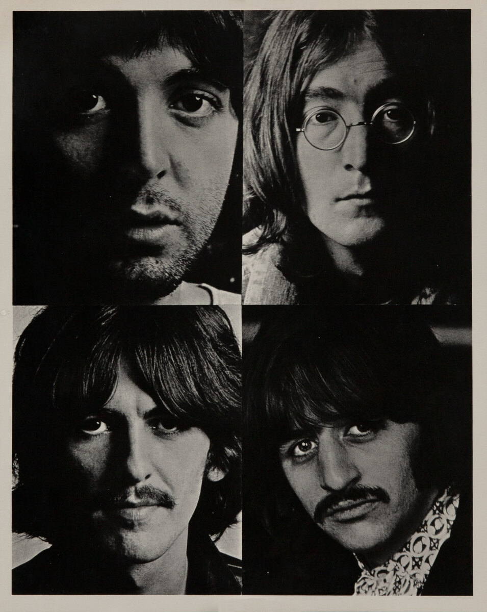 Original 1960s Beatles Photograph, 4 portraits