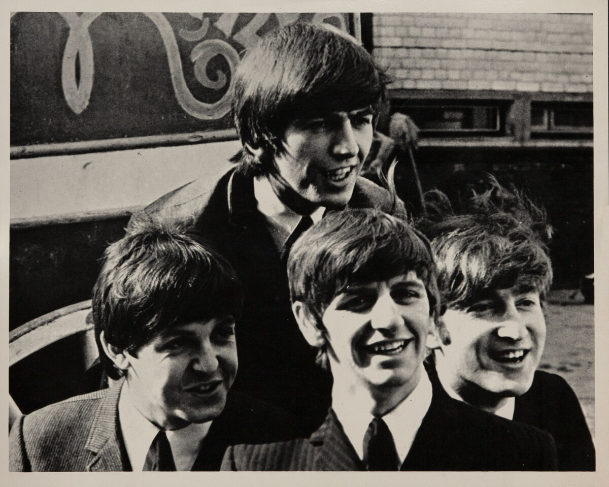 Original 1960s Beatles Photograph, outdoors