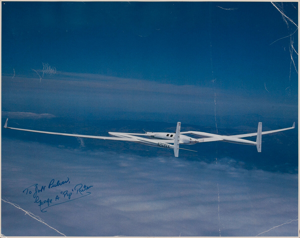 Voyager Aircraft signed by George A 