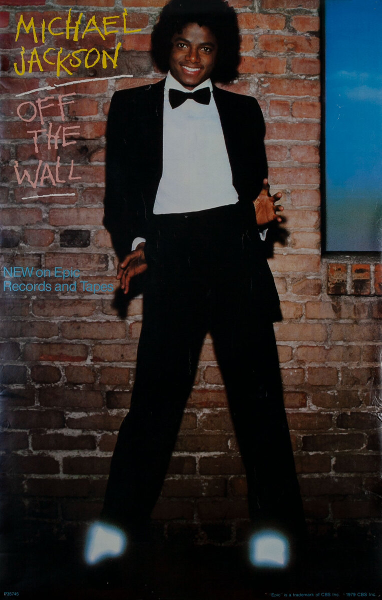 Michael Jackson Off the Wall - New on Epic Records and Tapes 