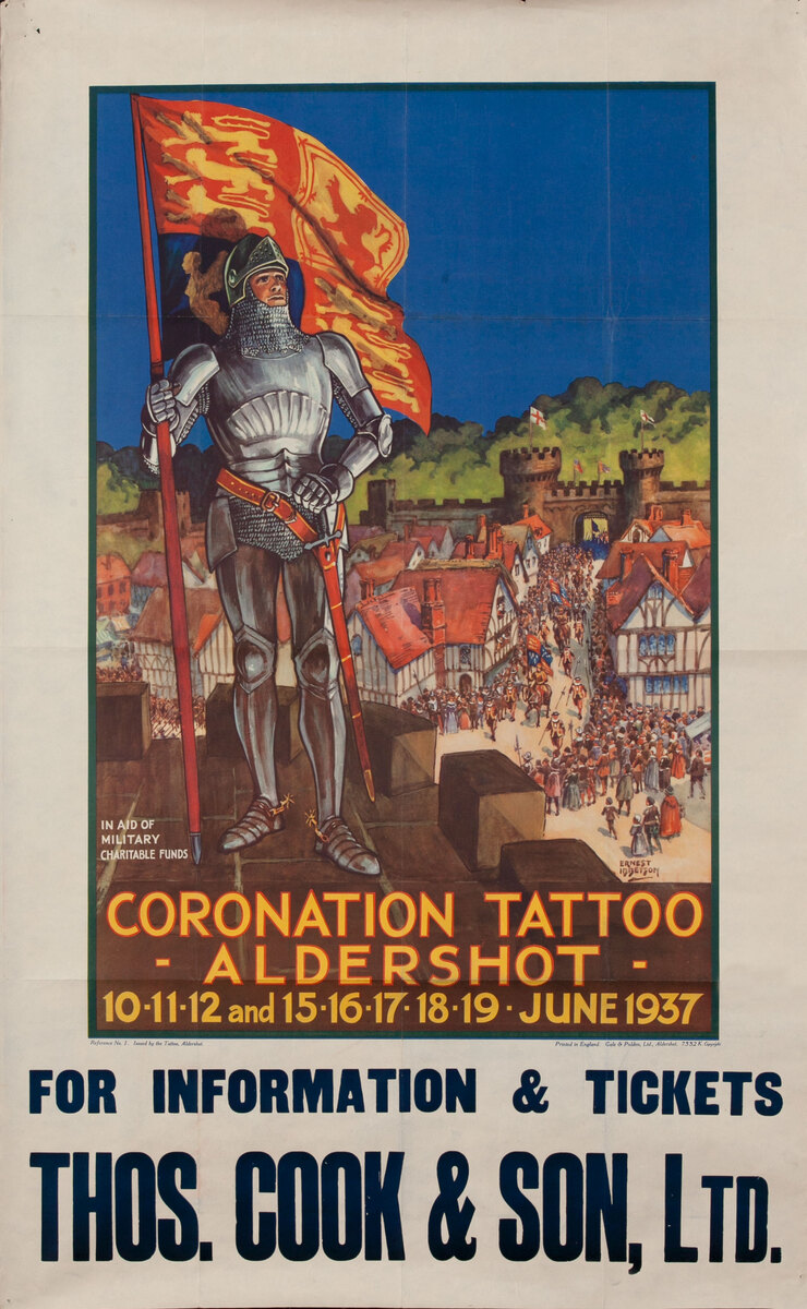 Coronation Tattoo Aldershot 1937 - Thos. Cook $ Son, Ltd.