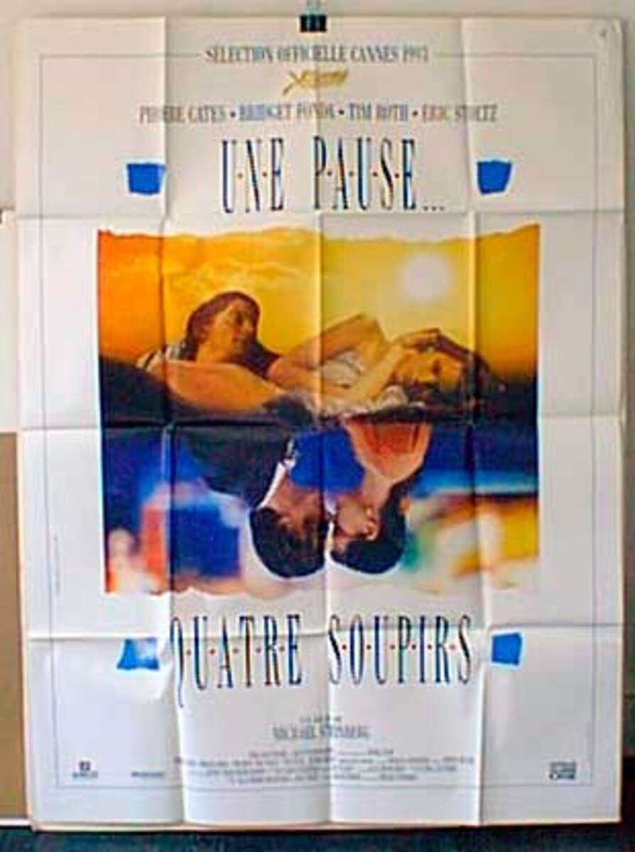 Bodies, Rest and Motion Original French Movie Poster